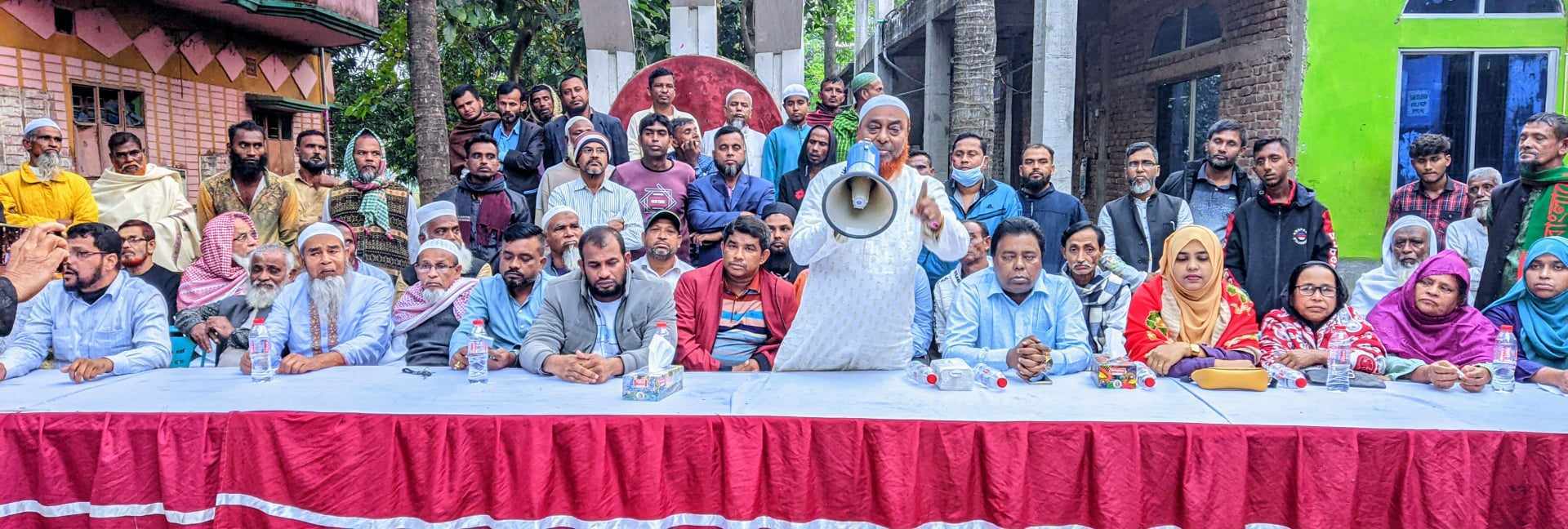 রূপগঞ্জে কায়েতপাড়া ইউনিয়নে ৩নং ওয়ার্ডে উঠান বৈঠক করেন চেয়ারম্যান জায়েদ আলী