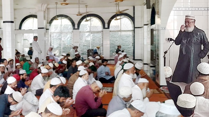 নারায়ণগঞ্জে-৪ আসনের সংসদ সদস্য শামীম ওসমানসহ তার বাবা-মায়ের জন্য হাজী ইয়াছিন মিয়ার মসজিদে-মসজিদে দোয়া