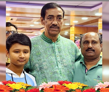 একেএম শামীম ওসমানের জন্মদিন উপলক্ষে শুভেচ্ছা ও অভিনন্দন নাজমুল হক খোকার শুভেচ্ছা