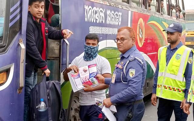 কাঁচপুর হাইওয়ে থানা পুলিশের সেবা সপ্তাহ পালন