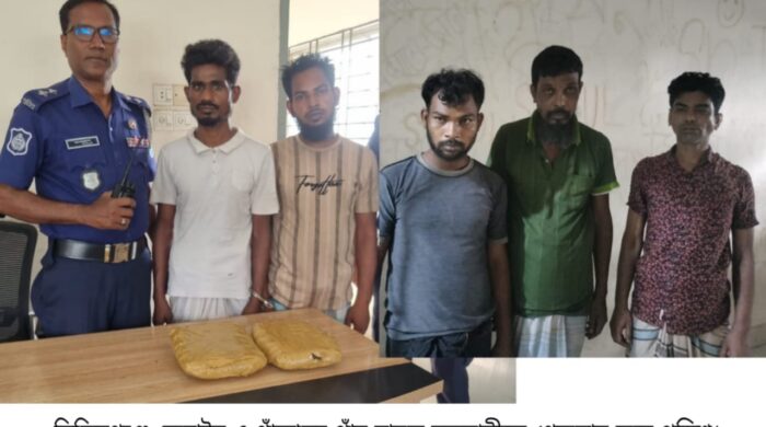 সিদ্ধিরগঞ্জে পুলিশের পৃথক অভিযানে গাঁজা ও হেরোইনসহ ৫ মাদক ব্যবসায়ী গ্রেফতার
